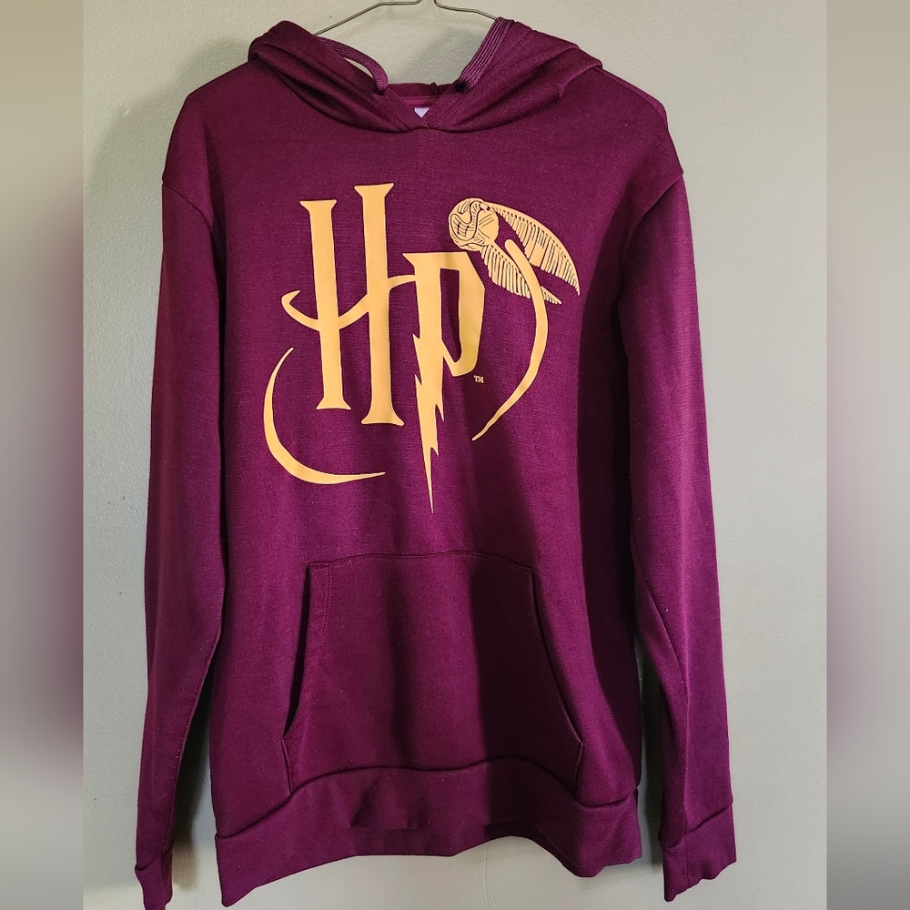Harry Potter Sweater Mens Small Burgand Pullover‎